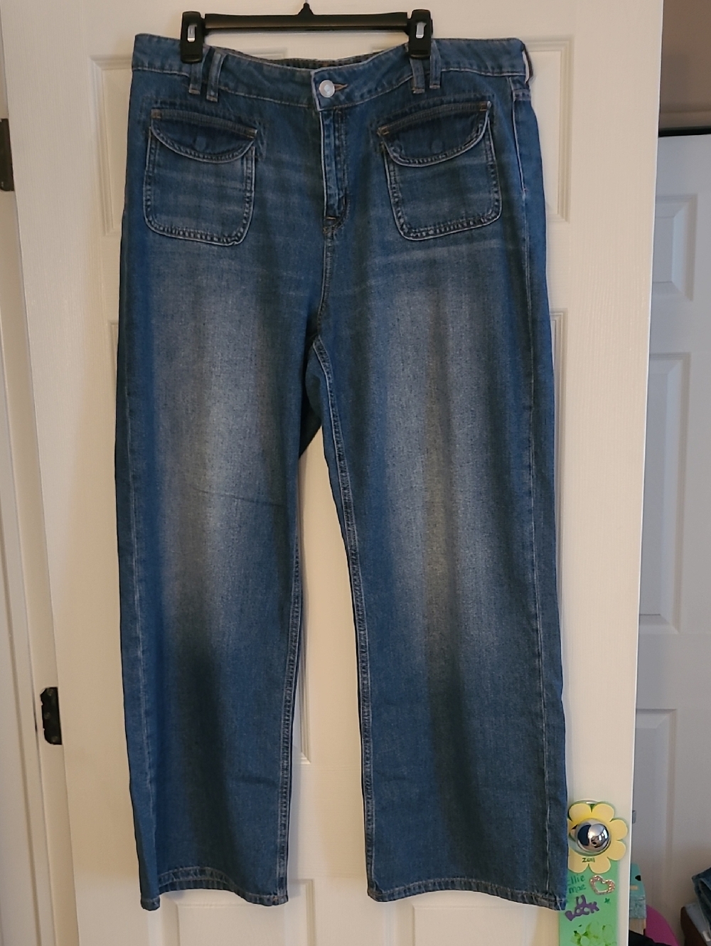 Aeropostale Baggy Wide-Leg Jeans - Casual Pocket Detail